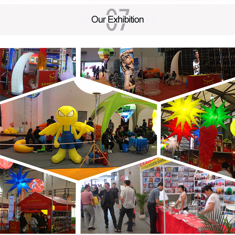 Inflatable moon 4x4m inflatable decorations inflatable planet solar system nine planets