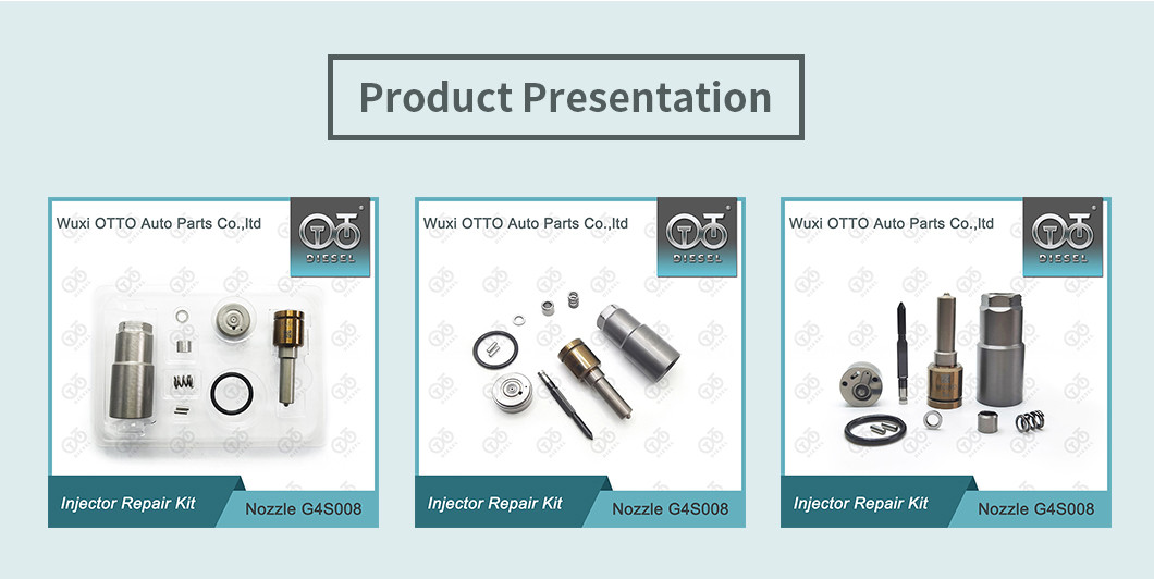Repair Kit For Toyota 23670-0E020 With G4S008 Nozzle And G4 Orifica Plate