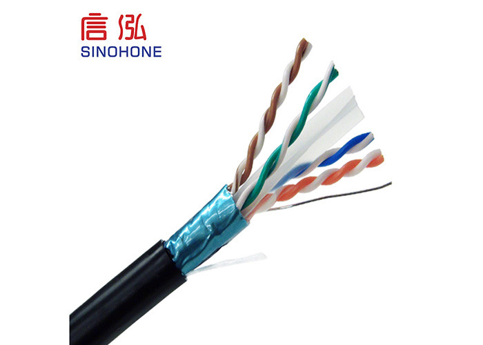 Cabling System CAT 6A Bulk Cable , 500 MHz Fiber Optic Gigabit Ethernet Switch