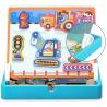 Buy cheap Preschool Kids Magnetic Jigsaw Puzzle Toys Engineering Vehicles For Age 4-8 from wholesalers
