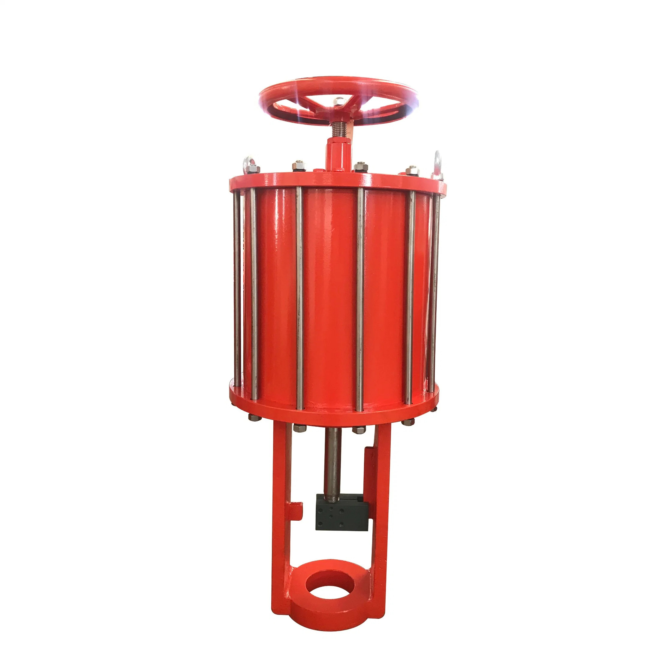Piston Operated Valve Actuators Use Air Pressure Or Natural Gas Provide Force To Open, Close And Control Rising Stem