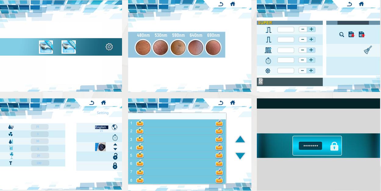 ipl shr interface