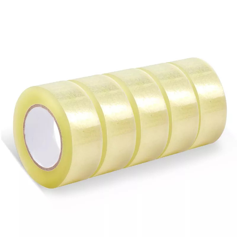 Clear Silent Hot Melt Adhesive No Noise Silent Packaging Bopp Adhesive Tape TSCA Standard