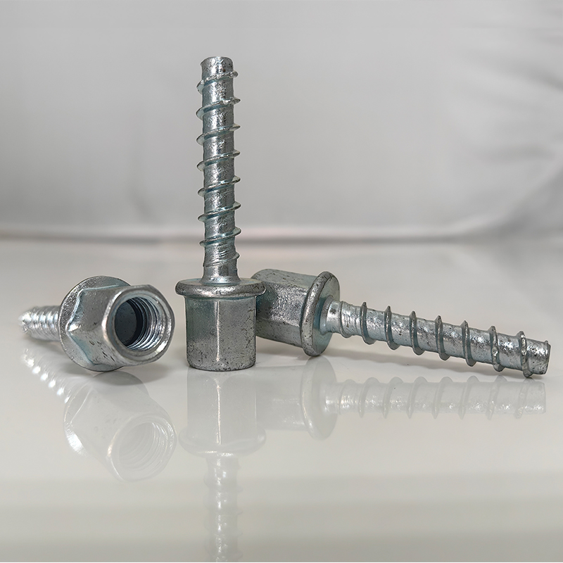 Zinc Finish Stainless Steel Threaded Rod Hanging Anchor For Concrete Ceilings