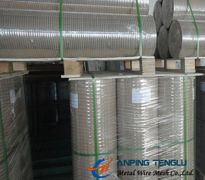 0.6m AISI SS316 Welded Wire Mesh Fencing Rolls Rectangle