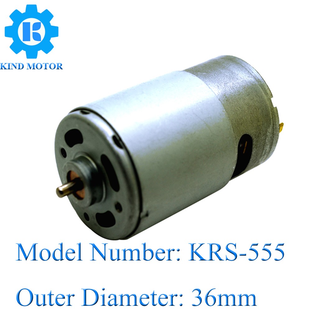 High torque 5mm long double shaft diameter 42mm 45mm dc 12v 18v 24volt 36v RS-750 755 750 775 3000rpm 3600rpm 6000rpm motor