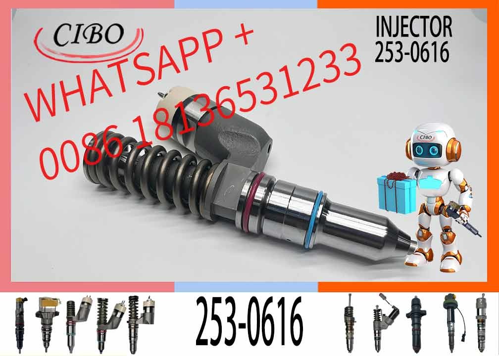 hinery Engine Parts Cummins fuel injector 2530616 3740750 253-0616 C15 C13 2530616 3740750 253-0616