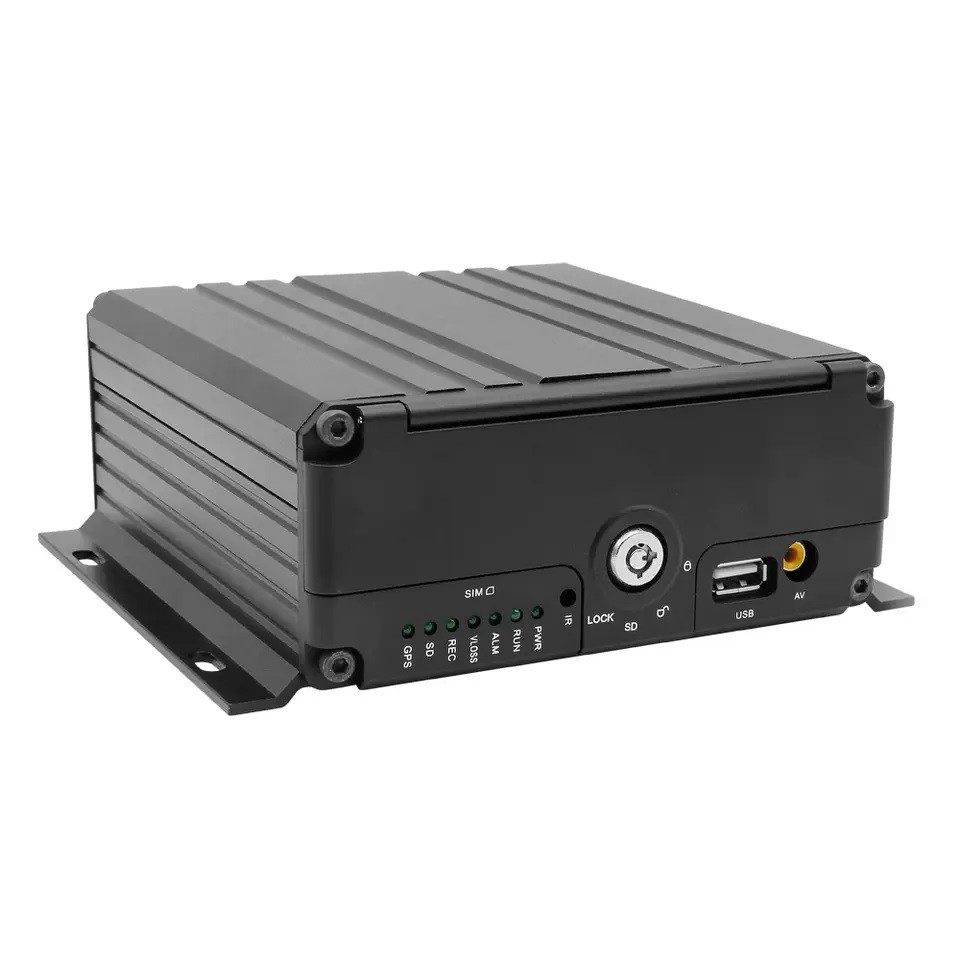 4CH 1080P AHD 3G 4G WIFI And GPS SD HHD Mobile NVR For Bus / Truck / Taxi