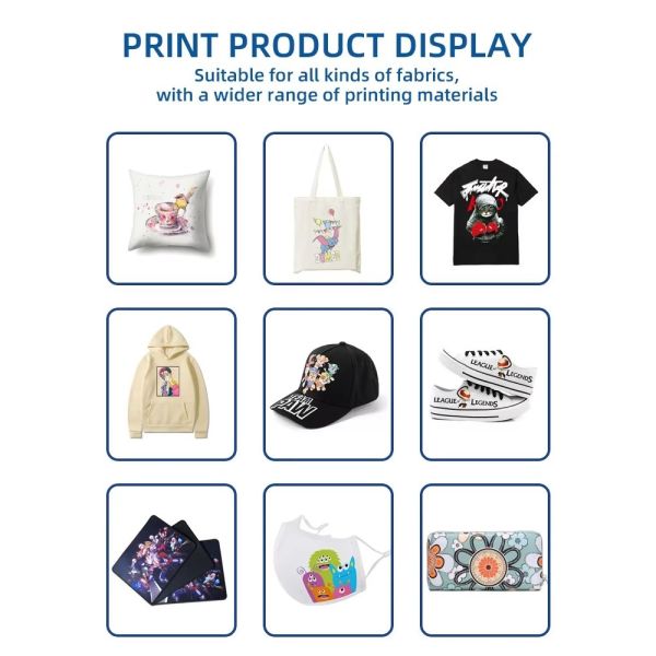 DTF PET Film application examples