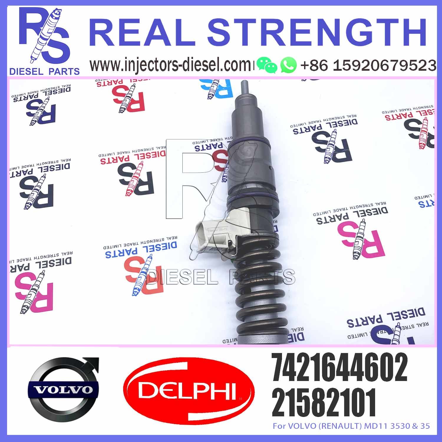 21582101 Brand new BEBE4D37001 injector 7421644602 Delphi E3 EUIMD11 20747797 For Assembly for V-O-L-V BEBE4D24001