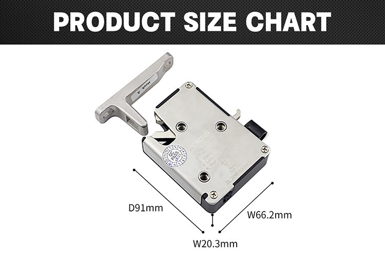 Steel 12 Volt Electric Motor Lock , Strong Heavy Electromechanical Lock