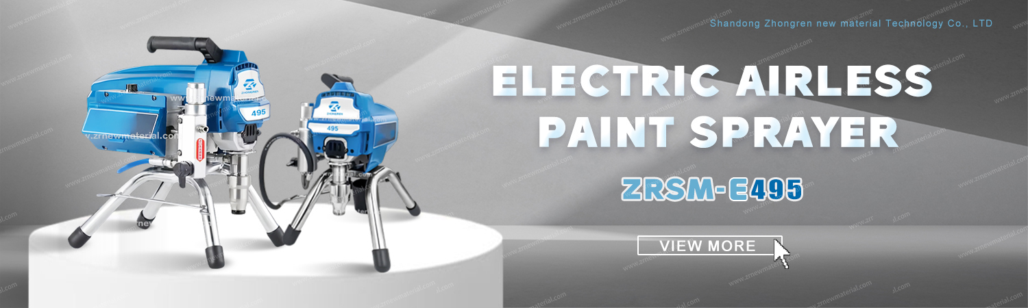 High Efficiency 1500Watt Electric Airless Paint Sprayer With Piston Pump