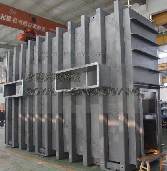 PMMA Car Logo Vacuum Metalizing Machine , Acrylic Automotive LOGO Billboard