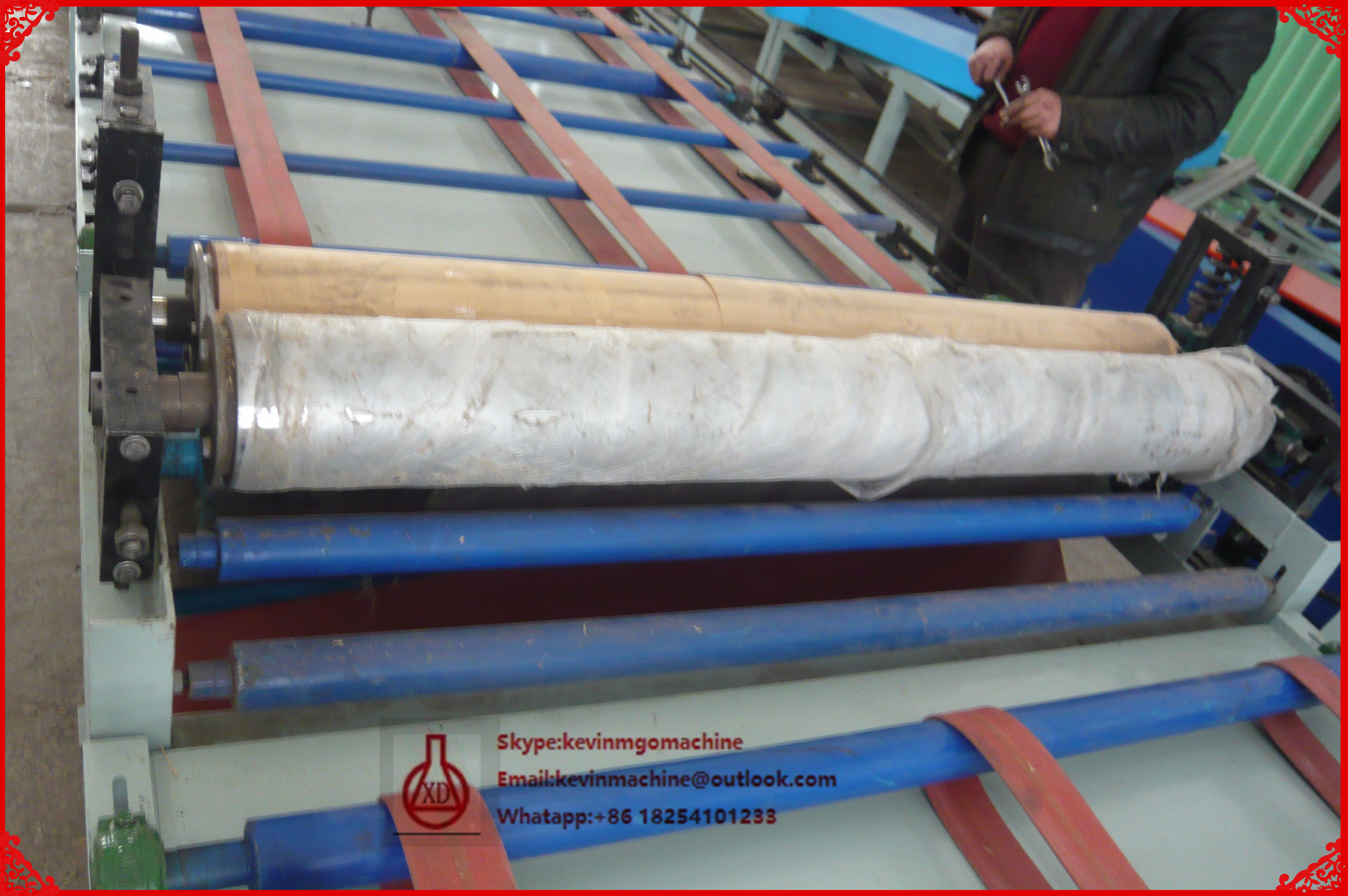 Lightweight MGO Door Panel Making Machines for Composite Material 1 Year Warranty