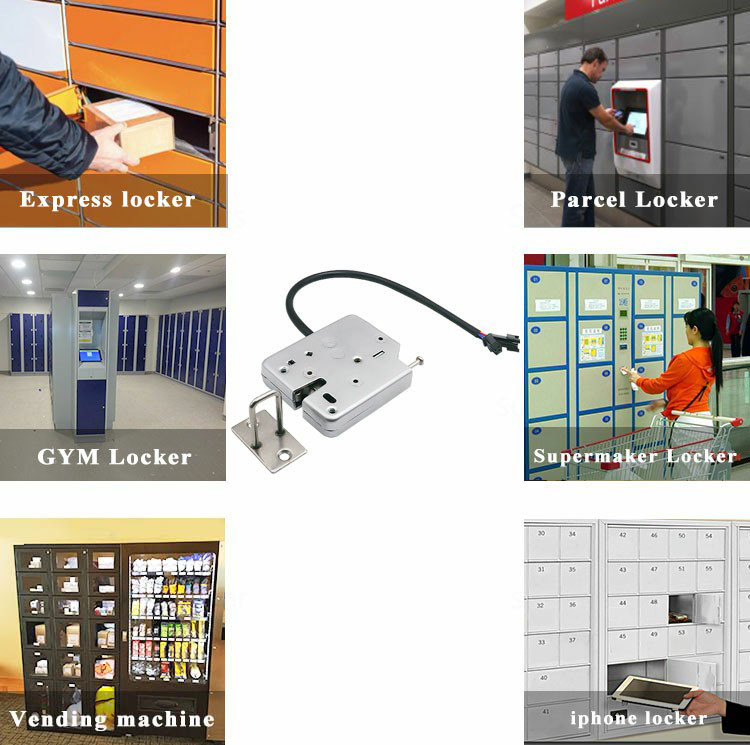 12V Actuator Remote Control Electronic Rotary Latch For Parcel Locker