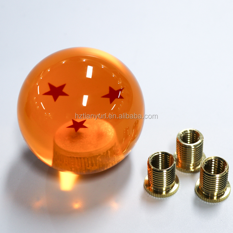 10cm 15cm Resin Flower Shift Knob For Car Shifter SGS Certificated