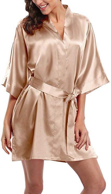 Spring 100% Mulberry Silk Sleepwear , V Neck 22 Momme Silk Pyjamas