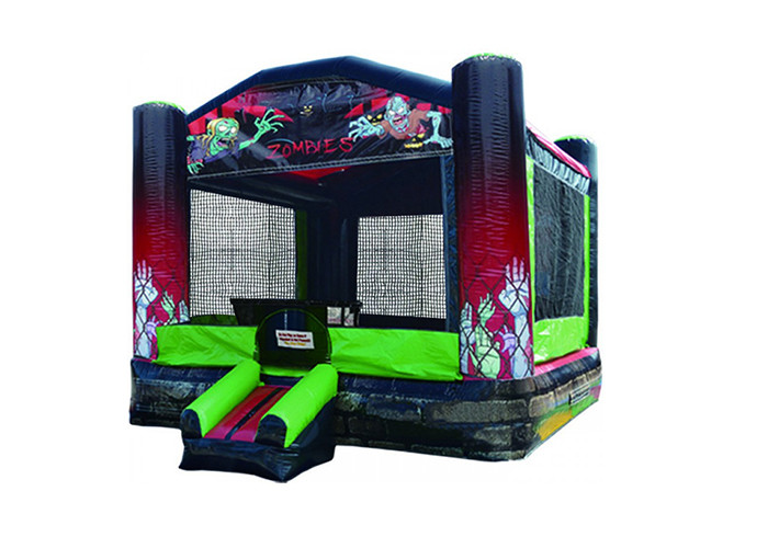 Outdoor Halloween Decorations Inflatable Bouncer PVC Tarpaulin For Kids Playground