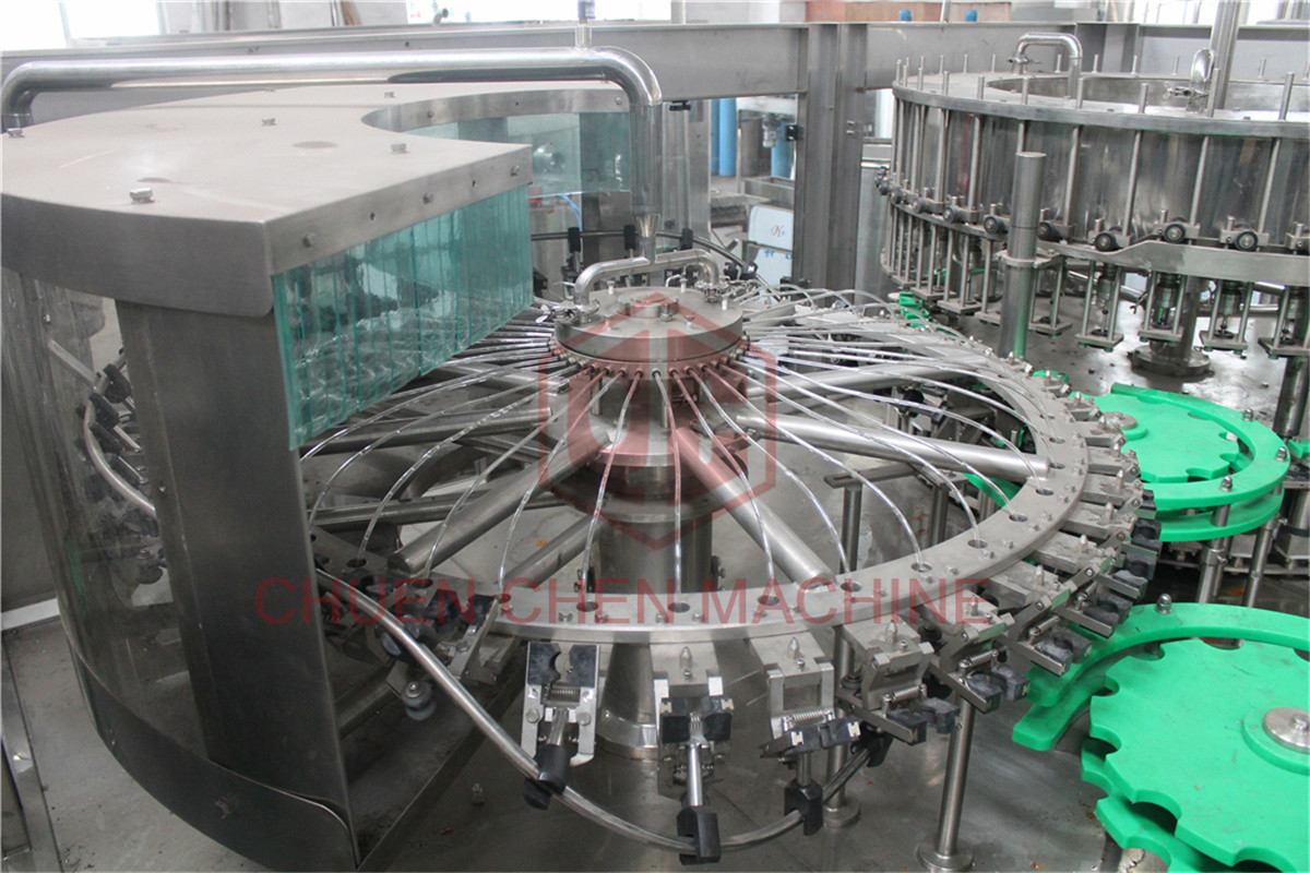 Automatic Glass Bottle Juice Filling Bottling And Sealing Machine For 750ml