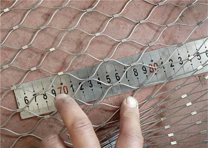 Stainless Steel Rope Mesh - 2mm Wire Diameter for Zoo Animal Enclosures