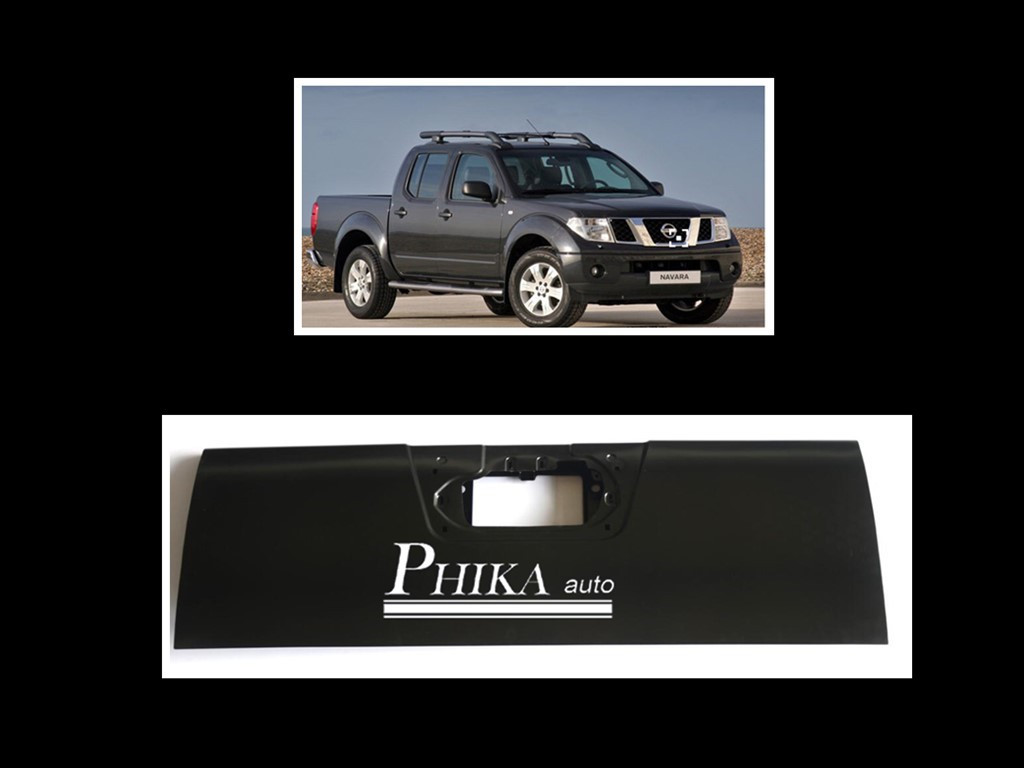 Black Steel Vehicle Body Parts For Nissan Pickup Navara 2005-2011/D40