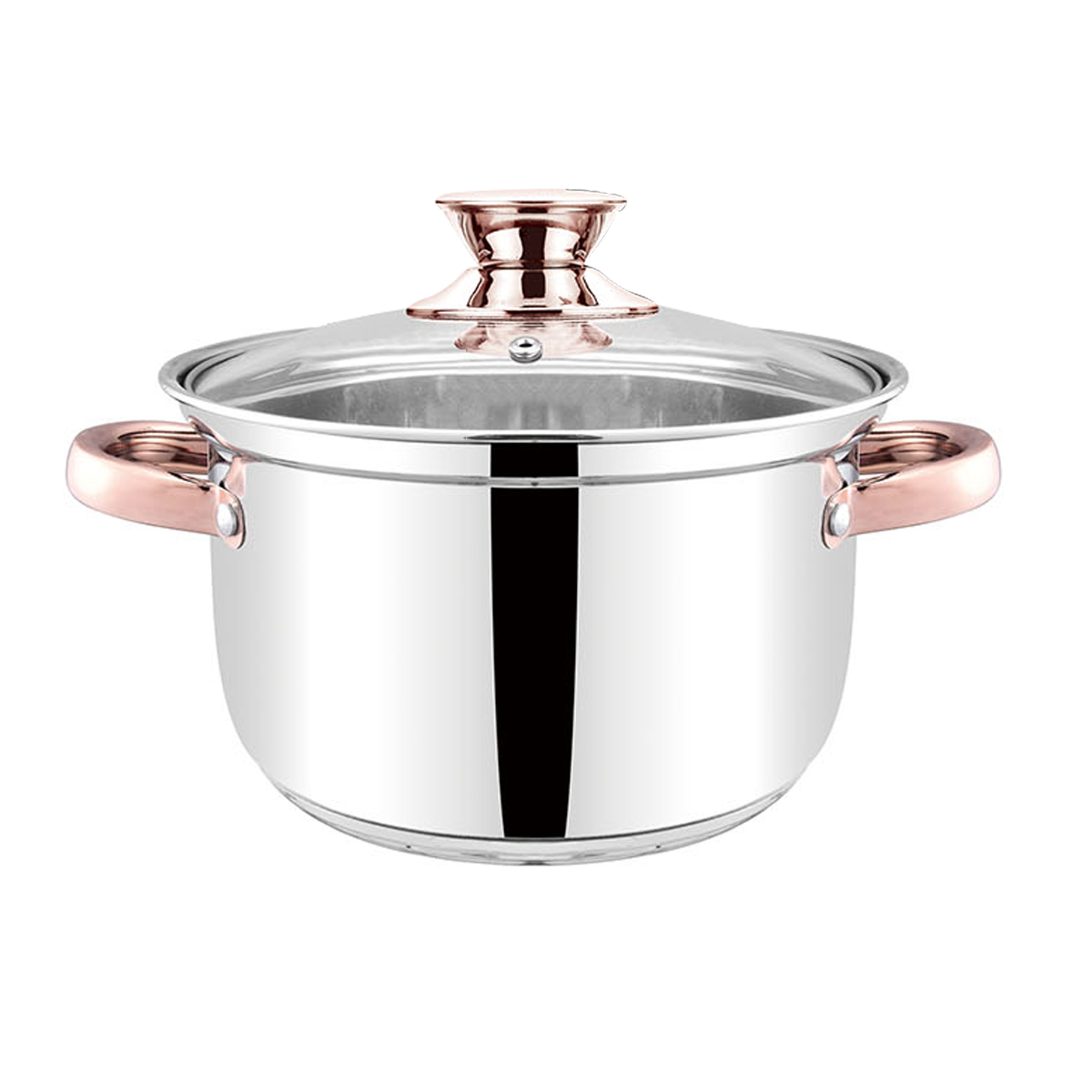 Stainless Steel 201 Material 12pcs Cooking Pots And Pans