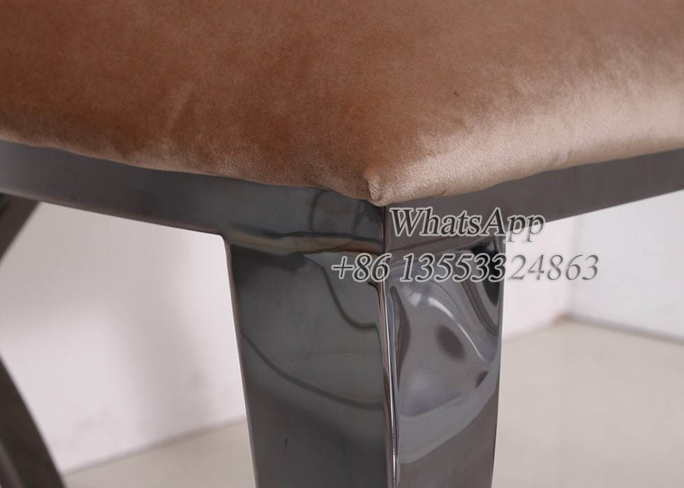 Crushed Velvet Dining Room Chair For Sale From Manufacturer (YS-5)