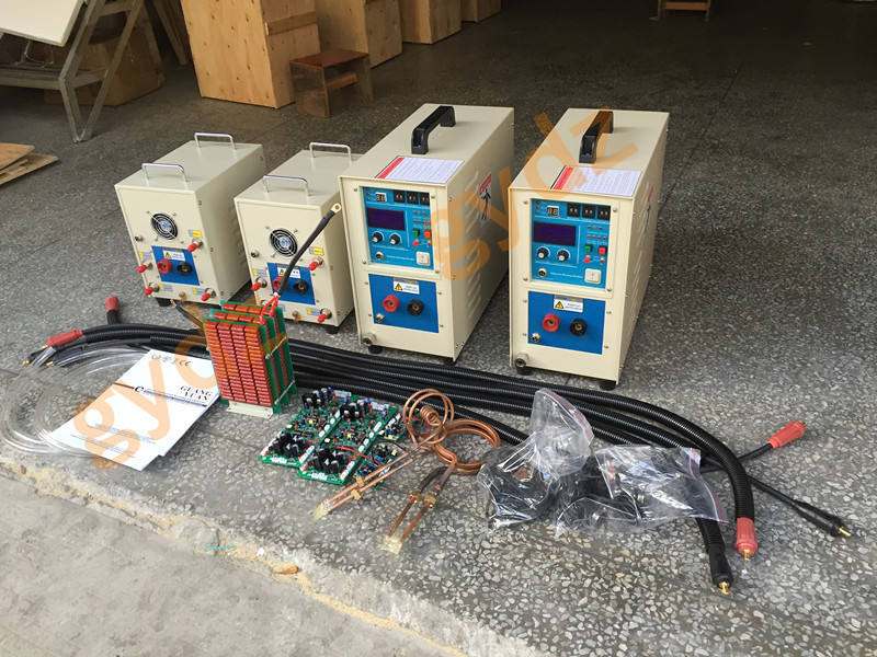 80KHZ Saw Blade Alloy Segments Induction Brazing Machine 25KW