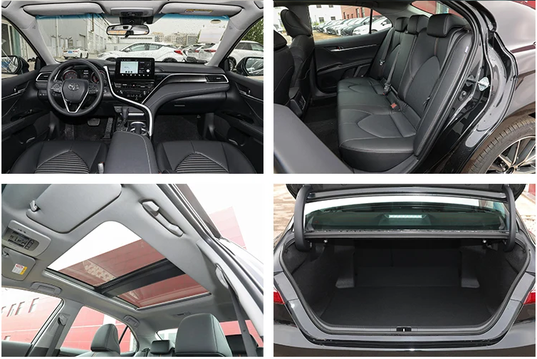 2023 Toyota Camry 4 Wheel Hybrid Sedan High Speed Gasoline Car with Radar Front 4 Rear 4