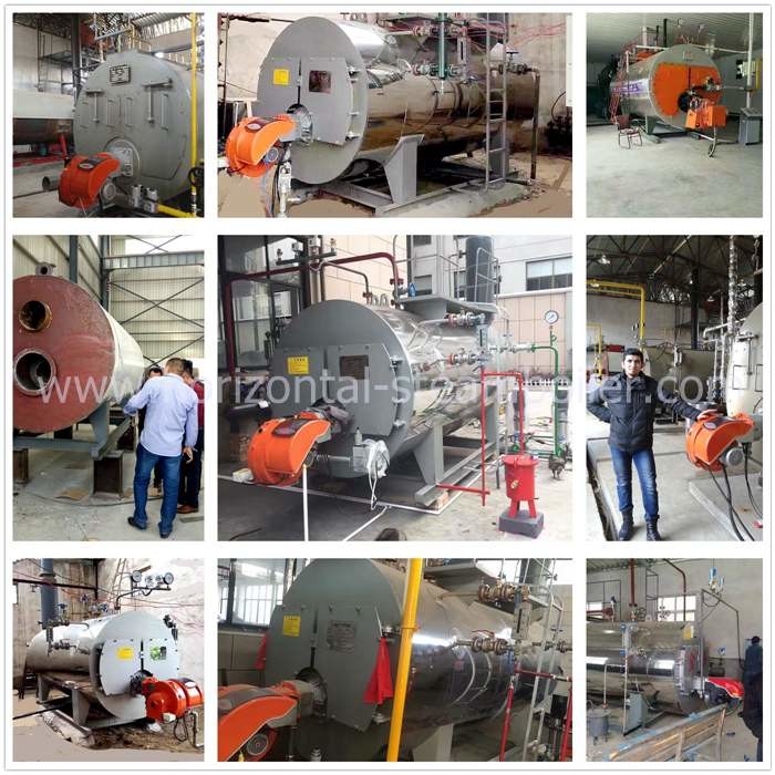 High Temperature Oil Fired Water Boiler 5 Ton For Center Heating