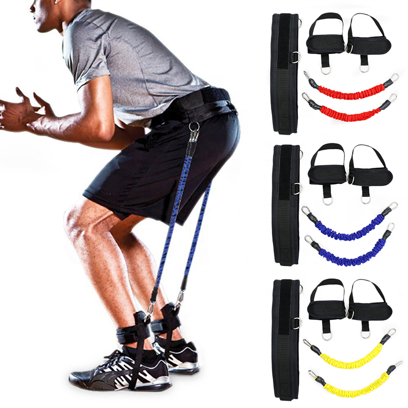 Neoprene Waist Belt Triathlon Race Gear With Resistance Bands