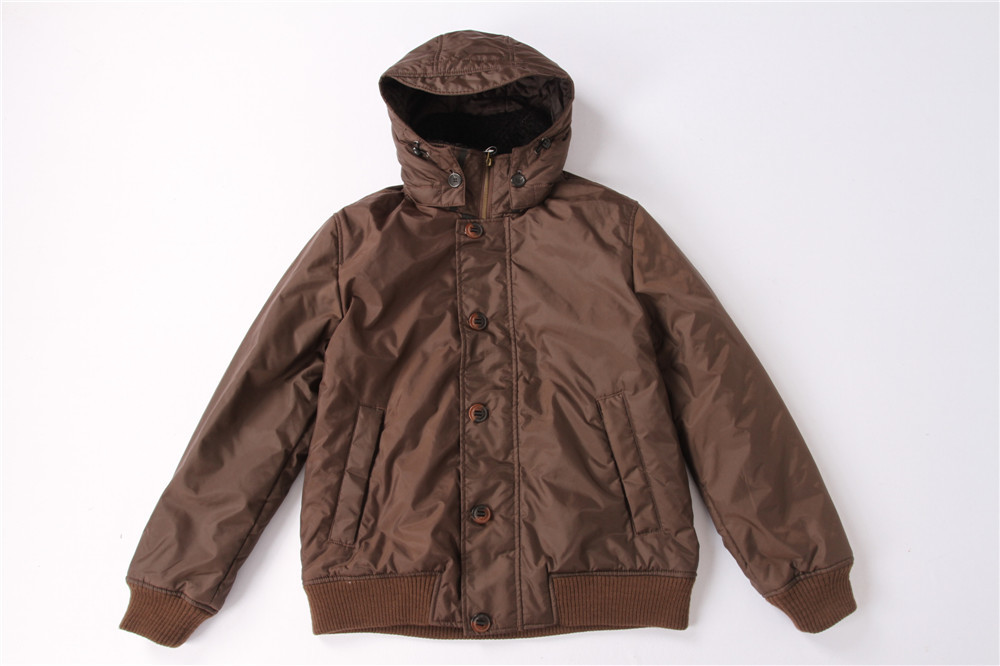 Men's Heavy coats , Men's Heeavy Jacket, Detachable Hood, Metal zipper