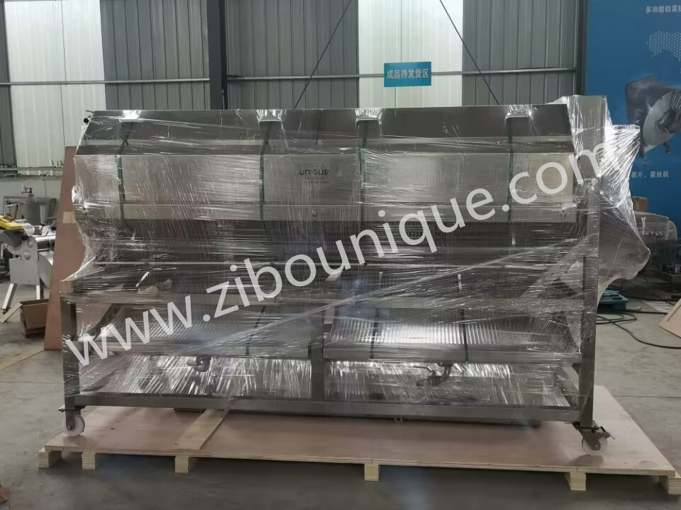 1775*1030*1380 mm Frozen Meat Beef Dicing Cube Cutting Machine