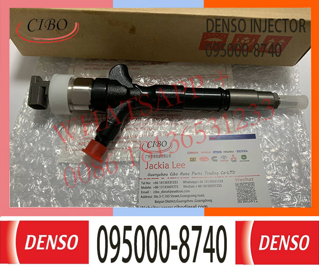 Denso Common Rail Fuel Injector 095000-8740 23670-09360 For Toyota 2KD-FTV