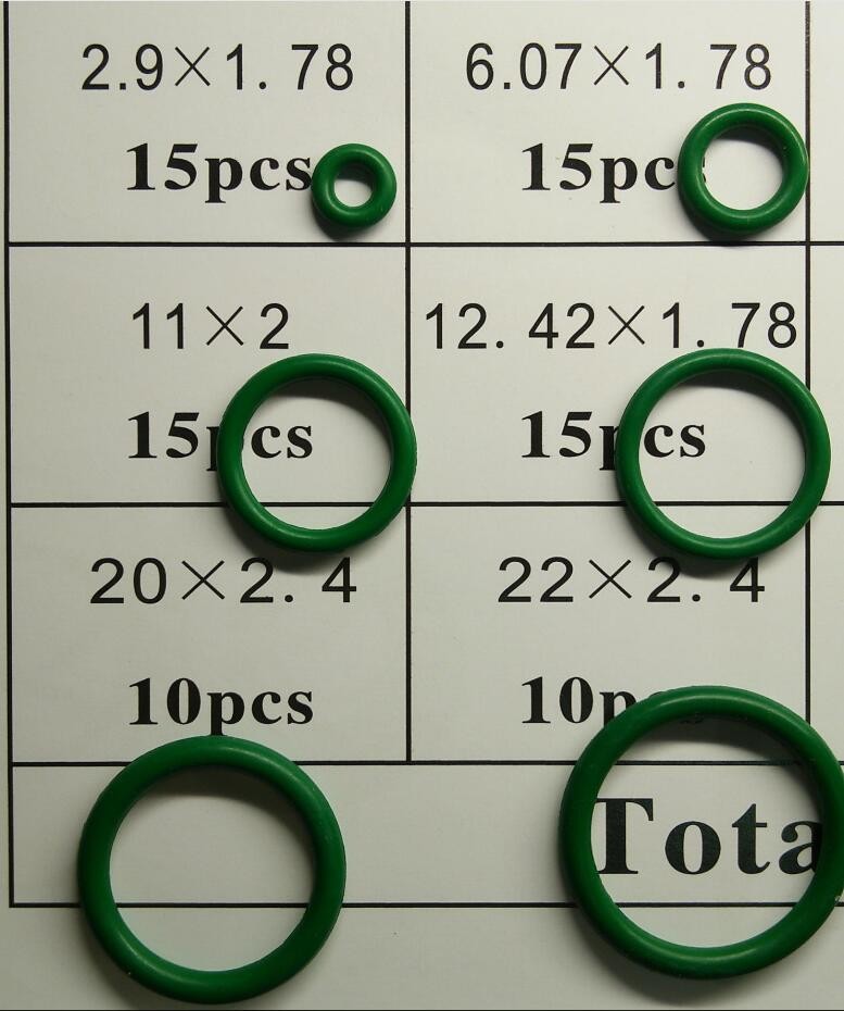 universal oring o-ring Green black Purple NBR75G REEN R134A air conditioning O-Ring