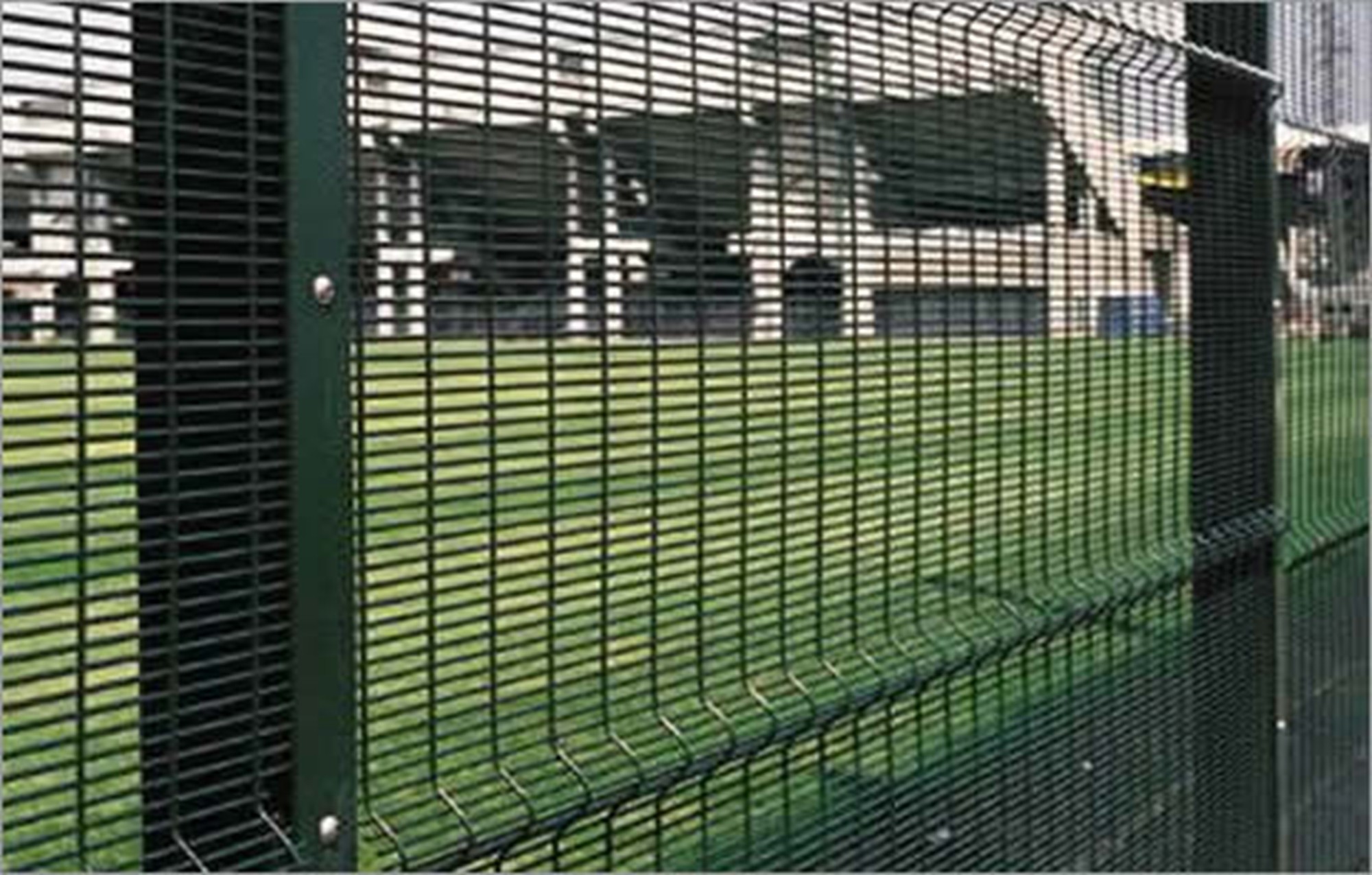 Anti Cut 1.8*2.4m Anti Climb Security Fencing Square Post