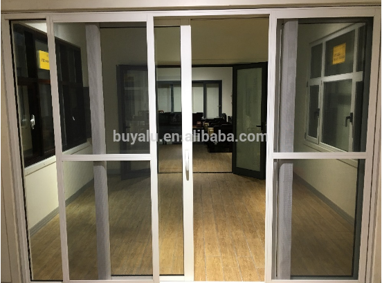 Interior Aluminum Room Door Folding Open Style Sustainable Safe