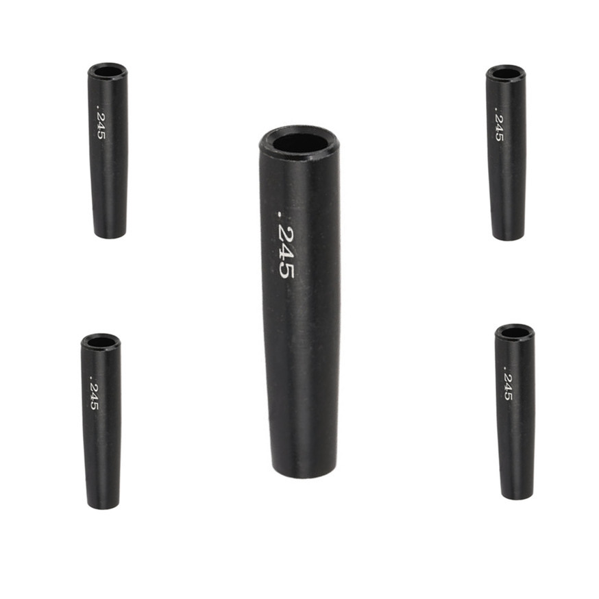 Aluminum 6061 Half Out Archery Field Points For Crossbow Bolts 75 Grain