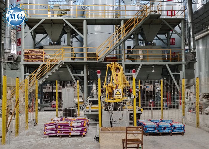 Sand Cement Tile Adhesive Machine 380V Additives Mixing Mortar Industrial