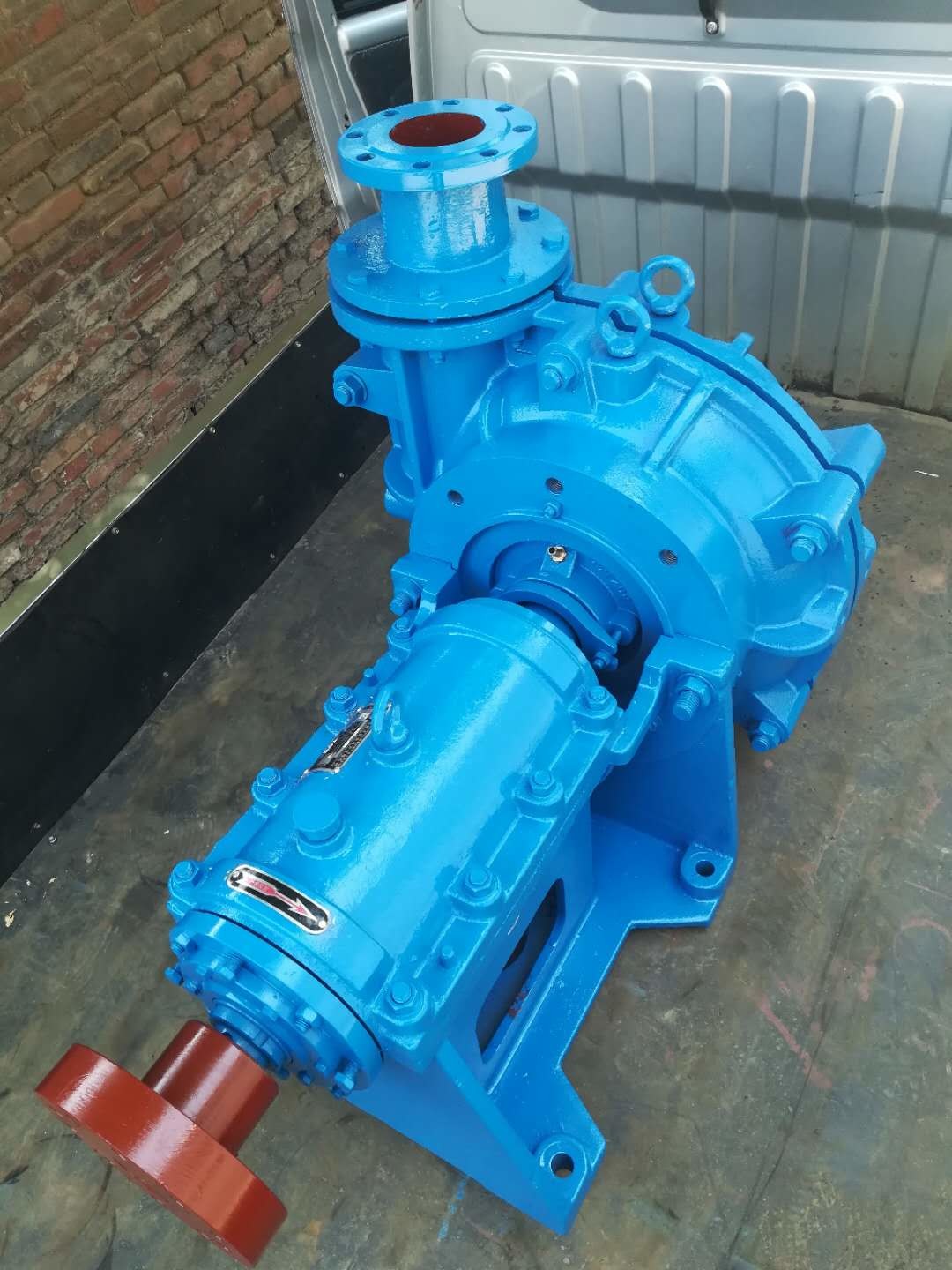 Tandem Delivery Pump For Flyash Capacity 84m3/Hr Impeller Dia 400mm Continue Supply Pump