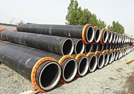 new patent technology special for dredging no leakage hdpe flared pipe