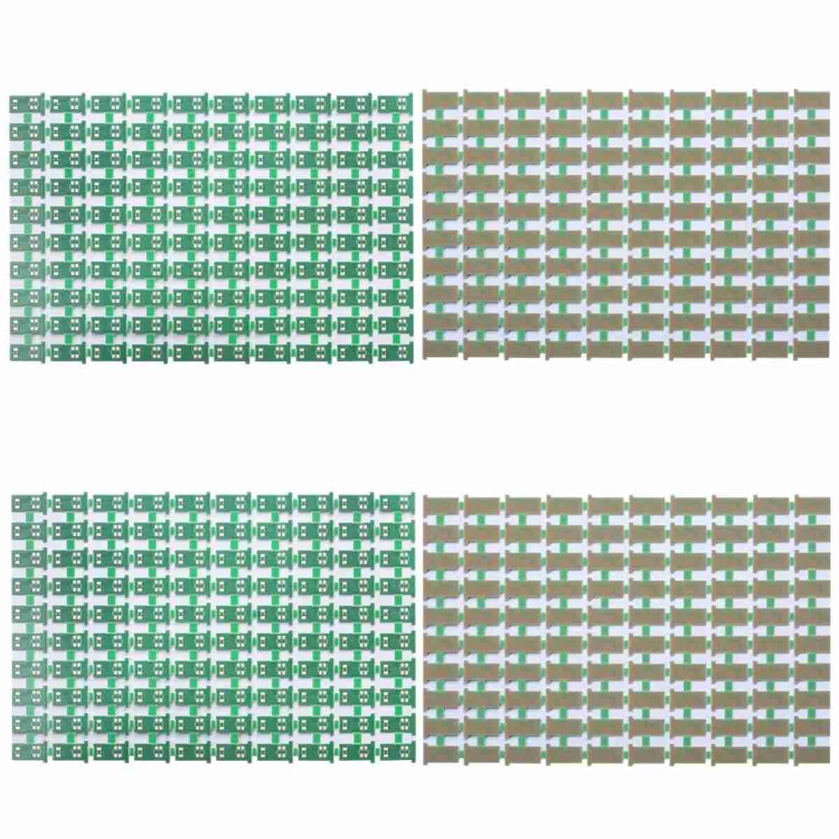 Green Solder Mask FR4 Ultra Thin PCB Single Sided PCB Board 10mil
