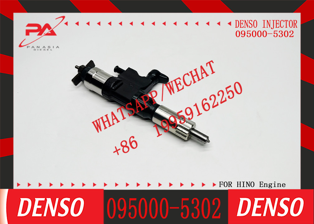 Fuel Injector 095000-5302 23670-E0131 0950005302 Compatible with Hi-no Diesel Engine J08E