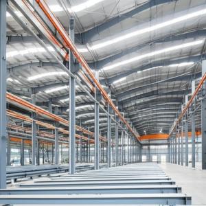 Prefabricated Steel Structure Fabrication Industrial Design Warehouse Commercial