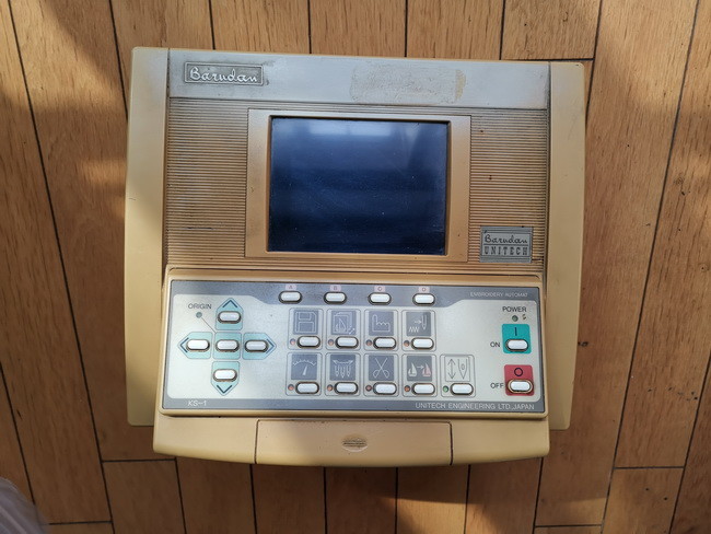 Computerized Operation Barudan Embroidery Machine Spare Parts BENSH Display