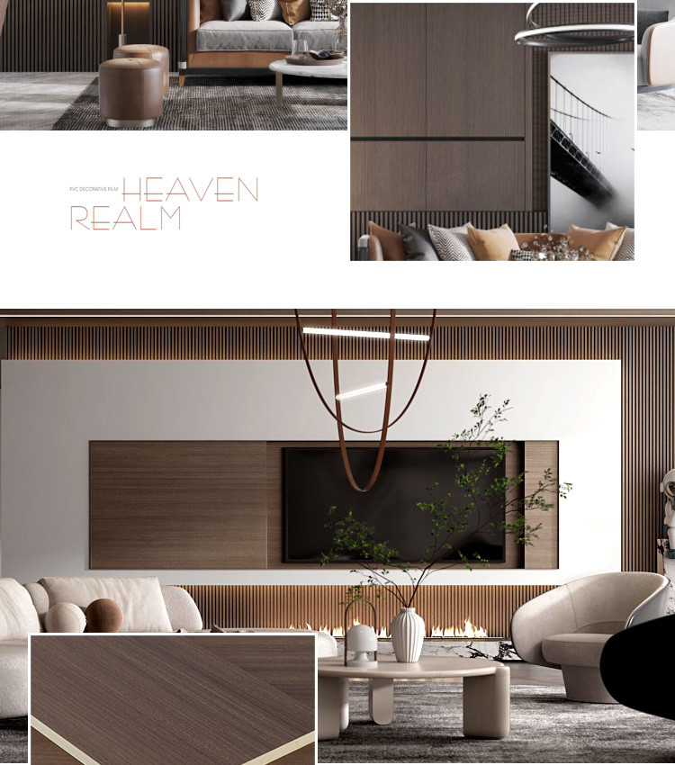 Factory Customized Environmentally Friendly Wood Grain Wood Veneer Wall Panels