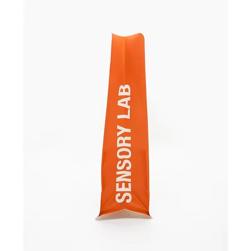 Custom Printed 250g 340g 500g Biodegradable Side Gusset Pouch Plastic Mylar Foil Packaging Flat Bottom Bag