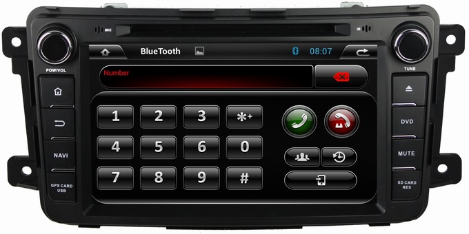 Ouchuangbo Car GPS DVD Stereo for Mazda CX-9 (2012-) with Android 4.2 3G Wifi Radio Player OCB-8069C