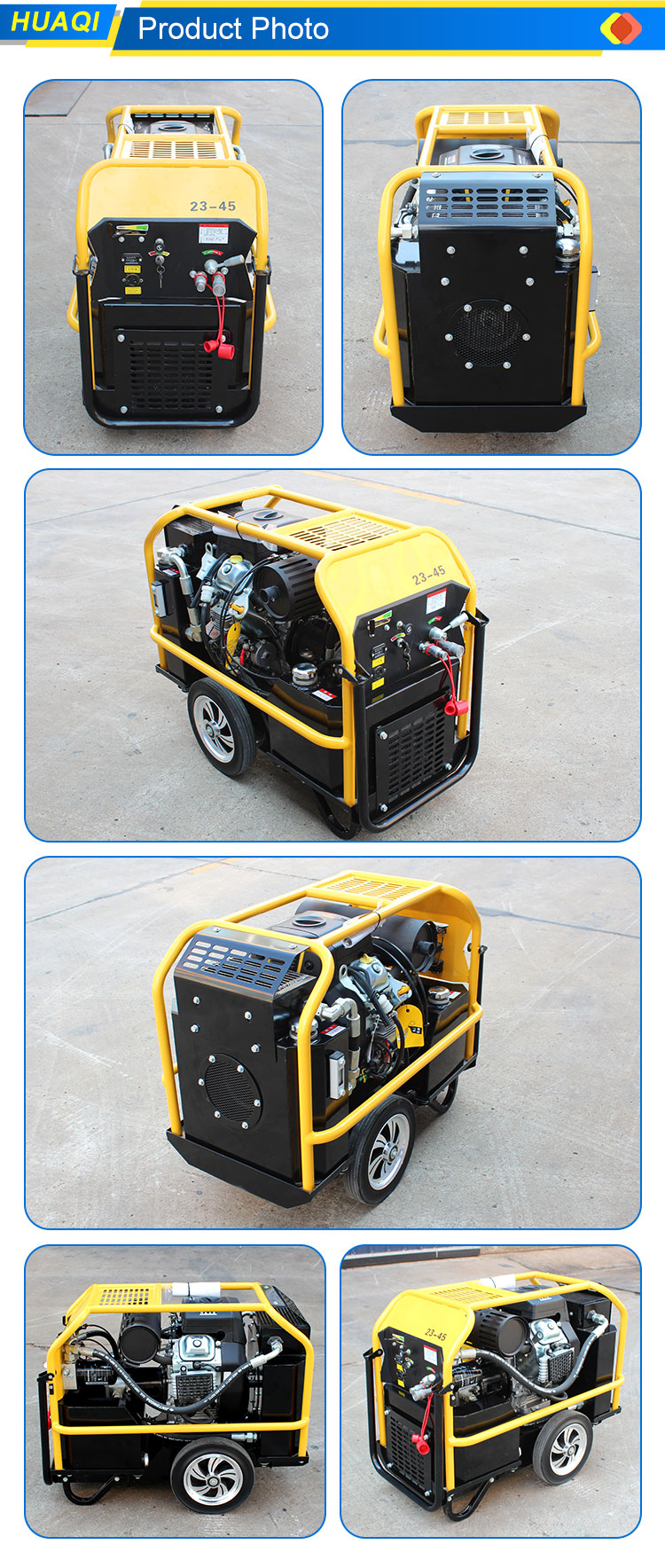 Powerful Hydraulic Power Unit for 155 bar Pressure and 1*26 lpm / 1*40 lpm Flow Rate