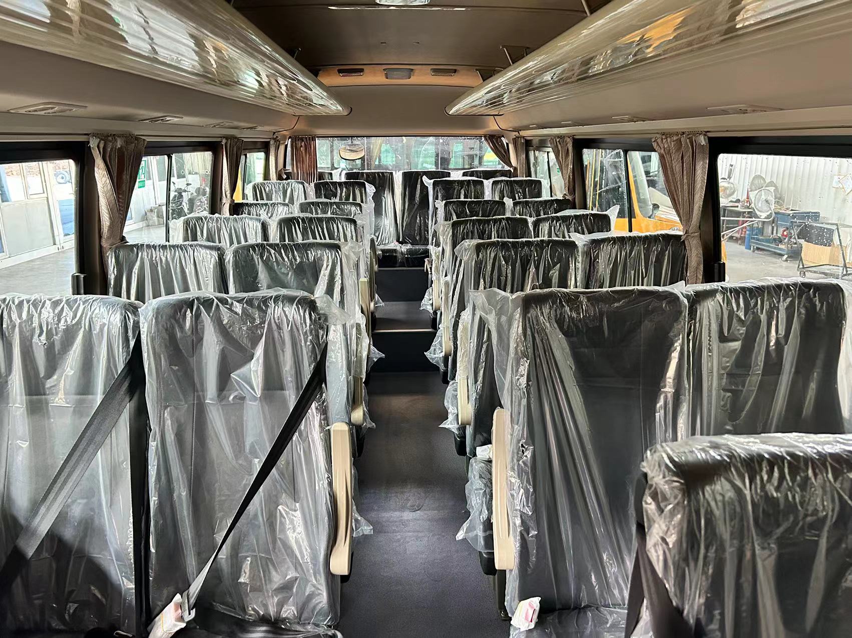 MD6772 Coaster 30 Seater 3.76L Front-Engine / Diesel EURO V NEW Bus For SALE